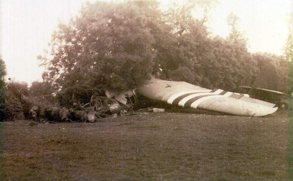 An Allied Glider That Has Crashed into a Norman Hedgerow | D-Day +75