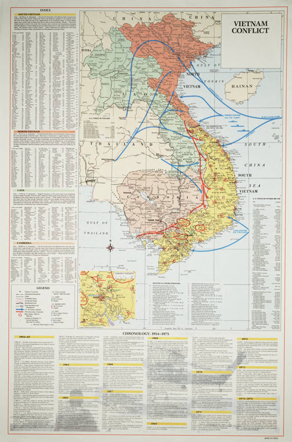 Vietnam War Battle Maps