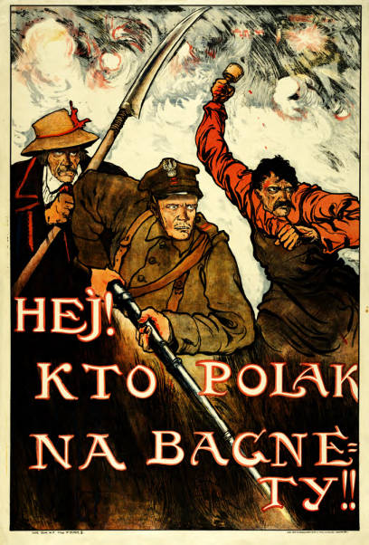 Military Poster / Print: Hej! Kto Polak na... | Pritzker Military ...