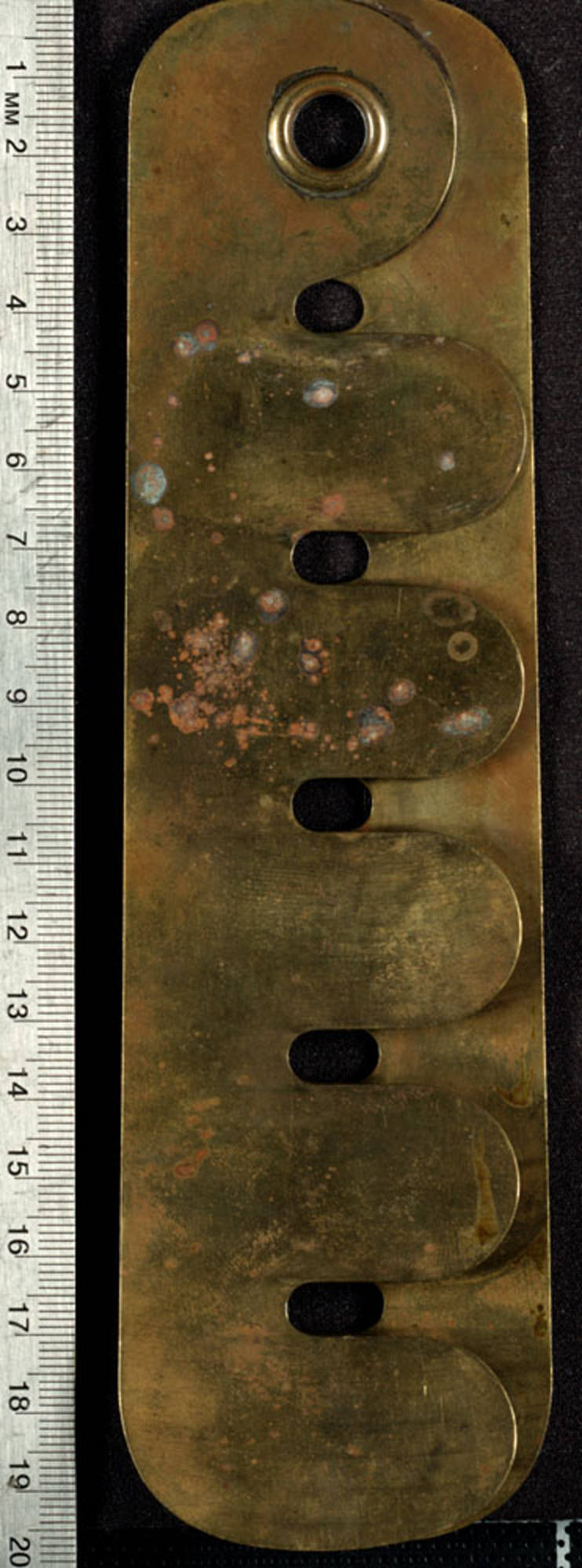 Original WW1 1917 Brass Button Polisher