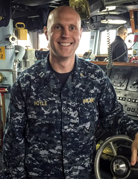 Lieutenant Andrew Hoyle, US Navy Chaplain Corps