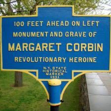 Margaret Corbin Historical Road Marker 