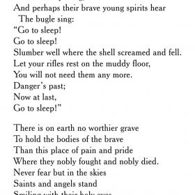Poem by WWI soldier Joyce Kilmer written in 1918
